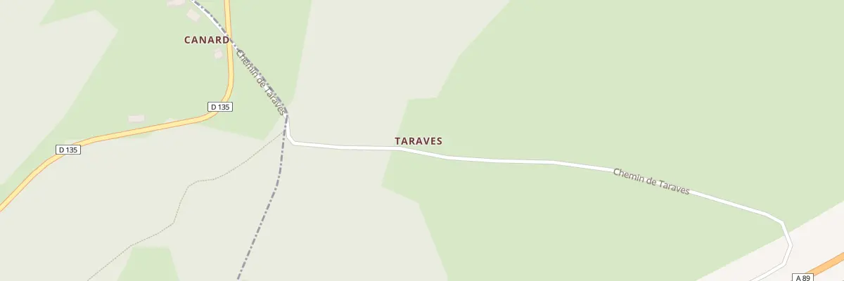 Plan du 5102 Taraves à Vitrac-sur-Montane