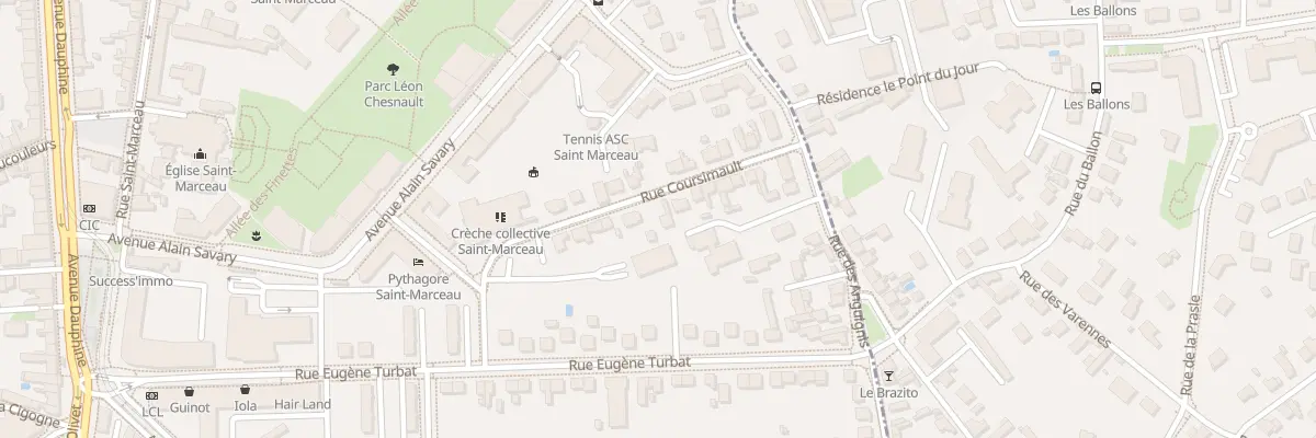 Plan du 15 Rue Coursimault à Orléans