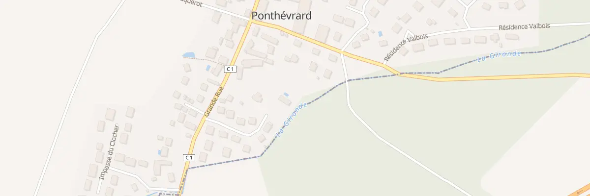 Plan du 7 Voie Nouvelle les Buttes à Ponthévrard