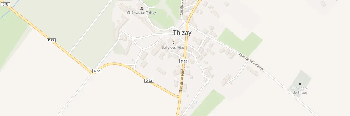 Plan du 3 Imp de la Mairie à Thizay