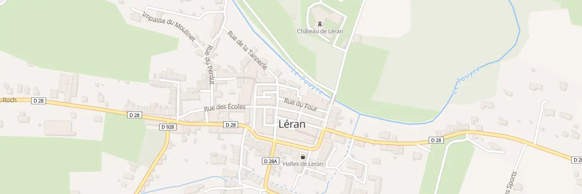Plan du 7 Rue du Four à Léran