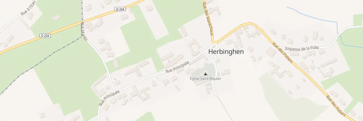 Plan du 60 Rue Principale à Herbinghen