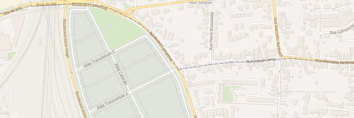 Plan du 70 Bd Lamartine à Fleury-les-Aubrais