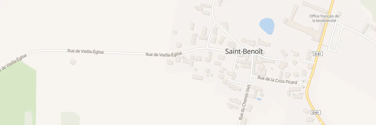 Plan du 9 Rue de Vieille-eglise à Auffargis