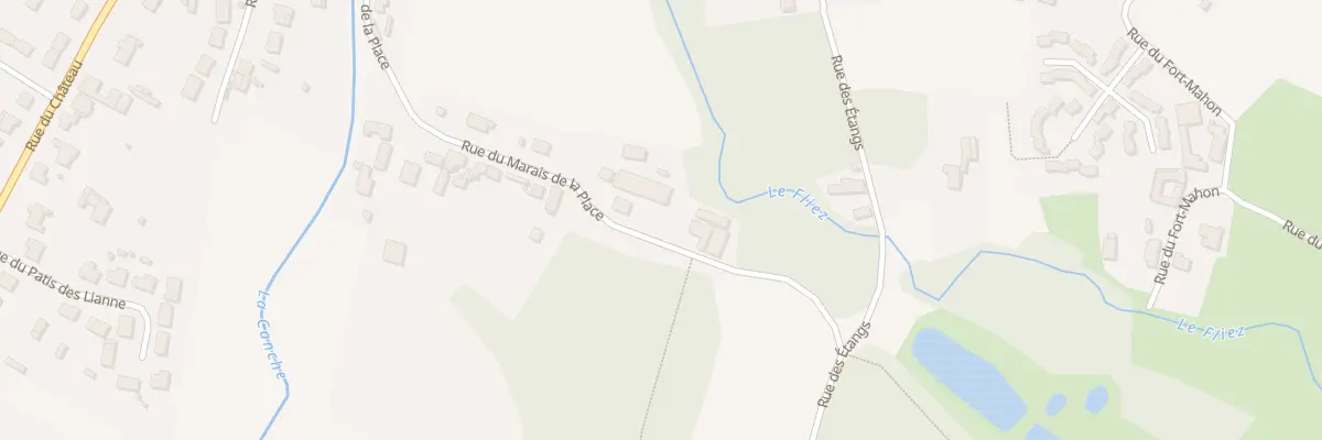 Plan du 371 Rue du Marais de la Place à Beaurainville