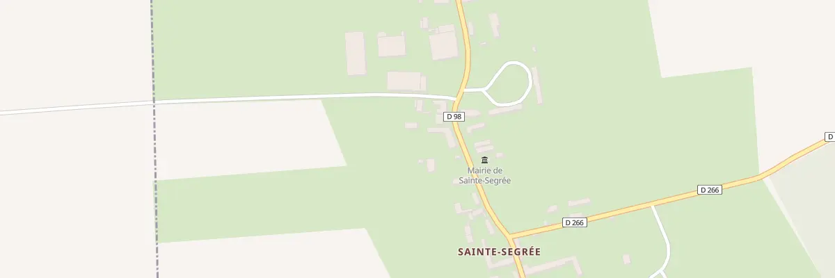 Plan du 5 Rue de Thieulloy à Sainte-Segrée