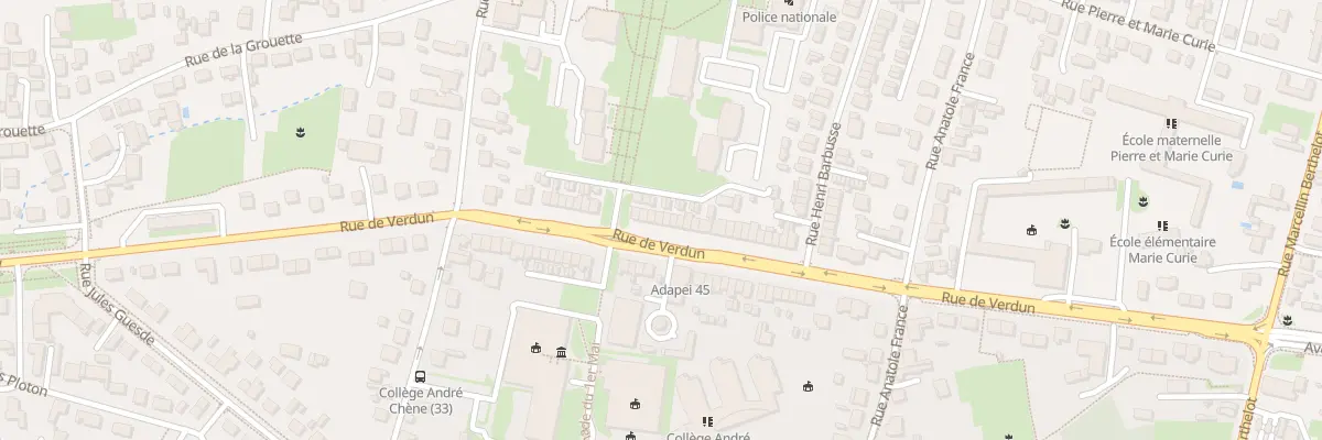 Plan du 40B Rue de Verdun à Fleury-les-Aubrais