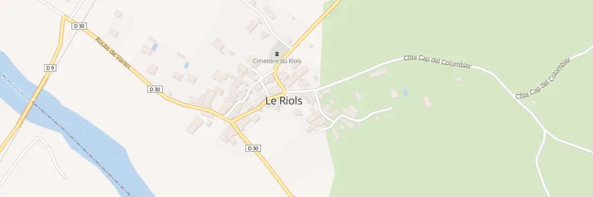 Plan du 5011 Le Riols Village au Riols