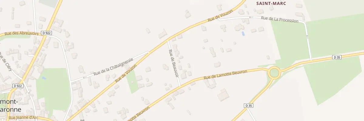 Plan du 4 Rue de Beauvoir à Chaumont-sur-Tharonne