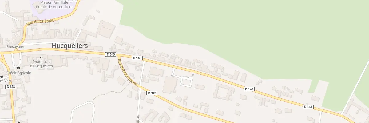 Plan du 29 Rue de la Longeville à Hucqueliers