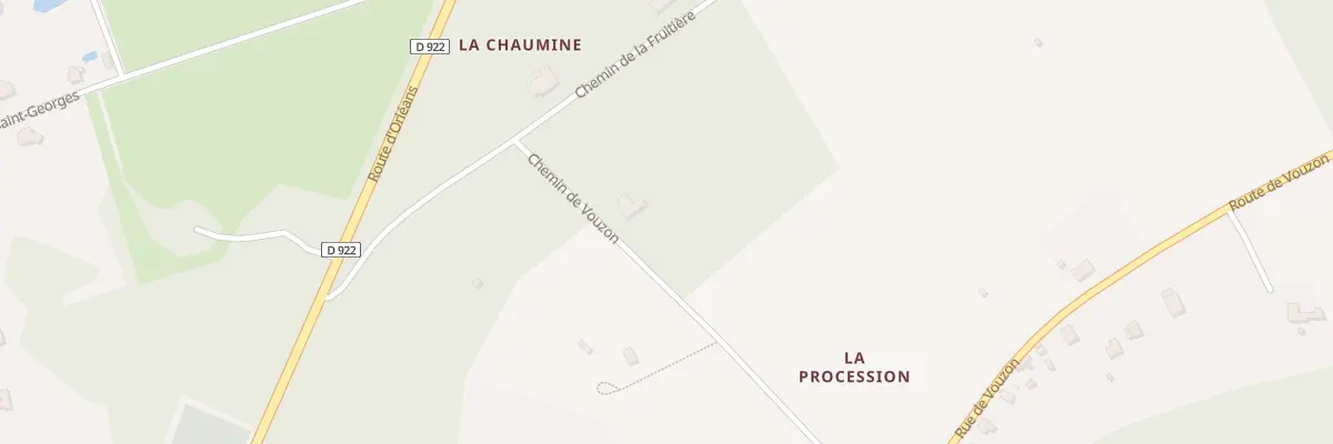 Plan du 462A La Procession à Chaumont-sur-Tharonne