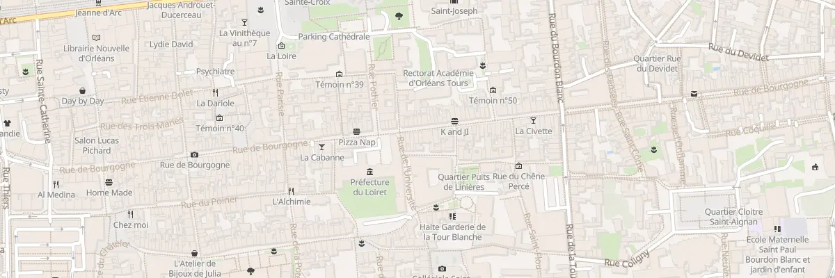 Plan du 173 Rue de Bourgogne à Orléans