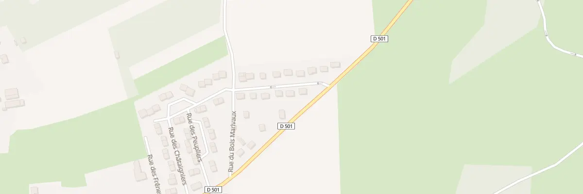 Plan du 3 Rue des Charmilles à Noirémont