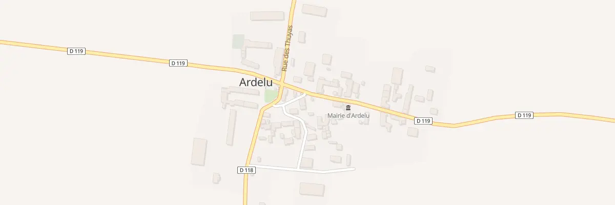 Plan du 4 Gr Grande Rue à Ardelu
