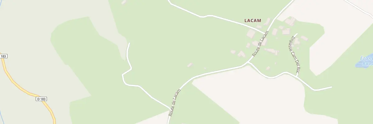 Plan du 5136F Lacam à Bannes