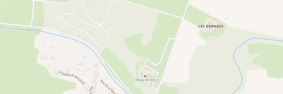 Plan du 2 Chateau à Léran