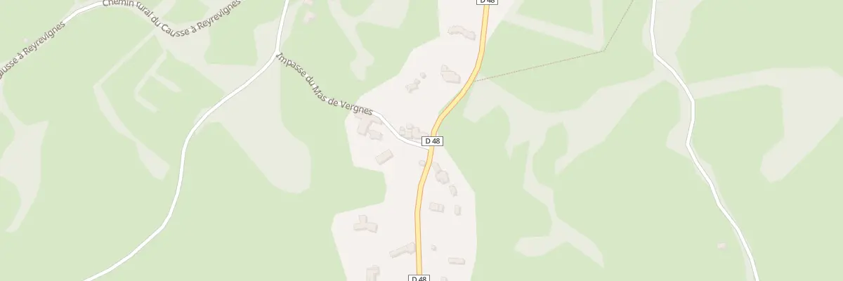 Plan du 5118 Mas de Vergnes à Reyrevignes