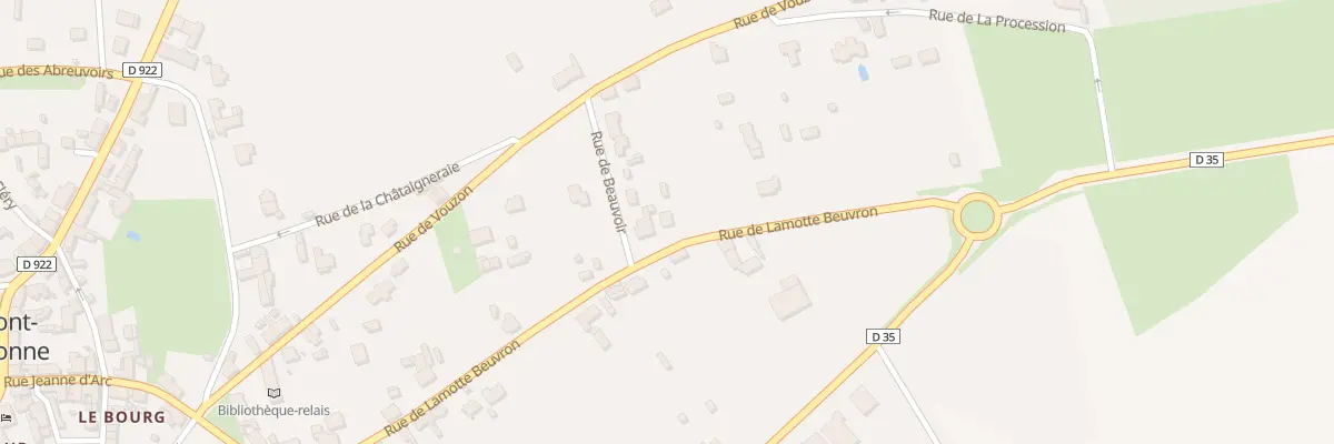 Plan du 19 Rue de Lamotte Beuvron à Chaumont-sur-Tharonne