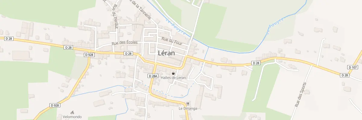 Plan du 55B Crs Saint-jacques à Léran