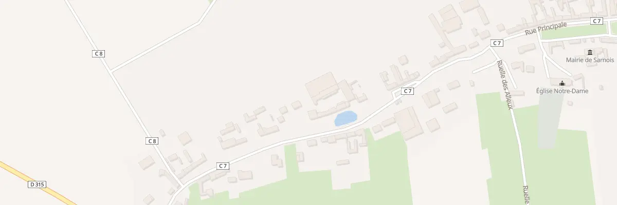 Plan du 21 Rue Principale à Sarnois