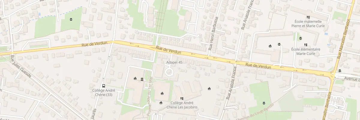 Plan du 67 Rue de Verdun à Fleury-les-Aubrais