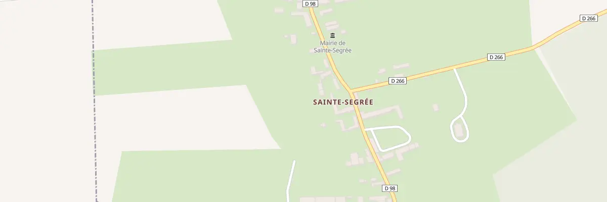 Plan du 15 Rue de Thieulloy à Sainte-Segrée