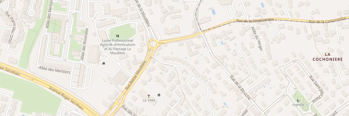 Plan du 5 Rue Tarragone à Orléans