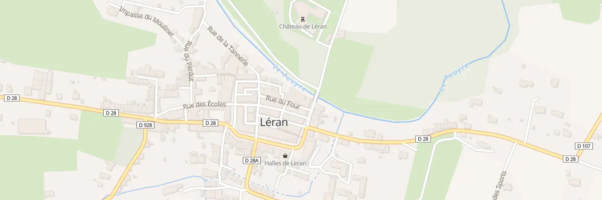 Plan du 27 Rue du Four à Léran