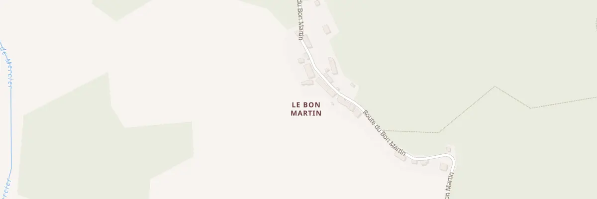 Plan du 5074 Bonmartin à Faux-la-Montagne
