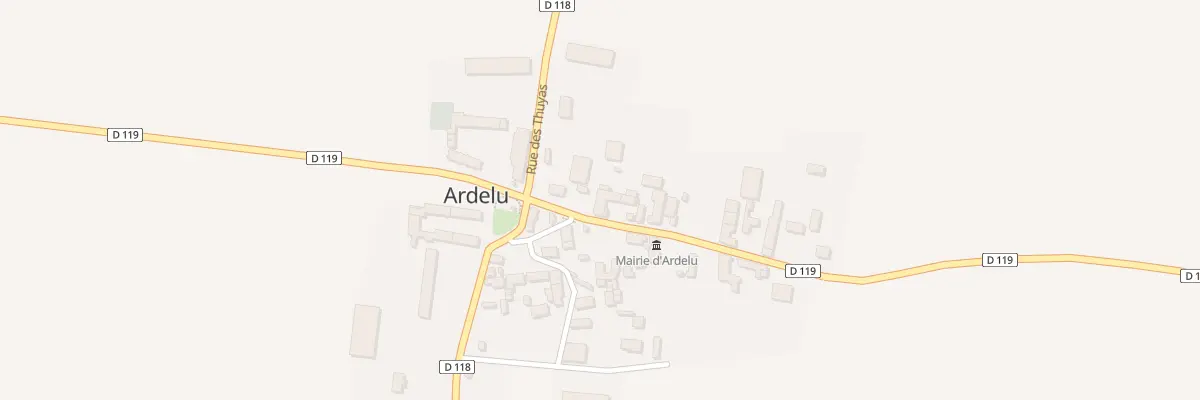 Plan du 5 Gr Grande Rue à Ardelu