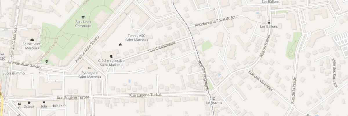 Plan du 54 Rue des Anguignis à Orléans