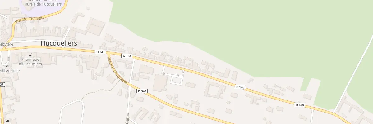 Plan du 35 Rue de la Longeville à Hucqueliers