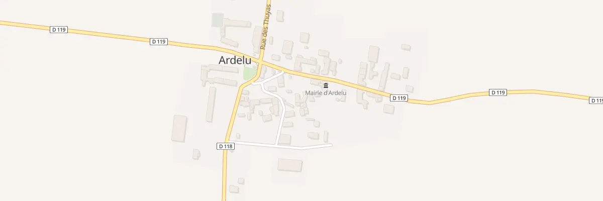 Plan du 6 Gr Grande Rue à Ardelu