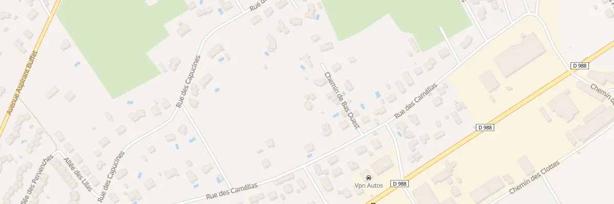 Plan du 35 Rue des Camélias à Gaillac