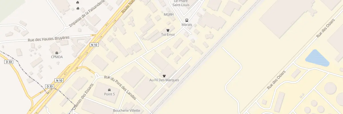 Plan du 35 Rue des Broderies à Coignières