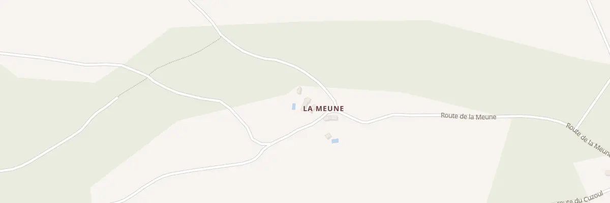 Plan du 5110 Lameune à Castanet