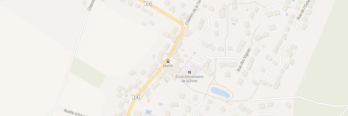 Plan du 1 Pl de la Mairie à Ponthévrard