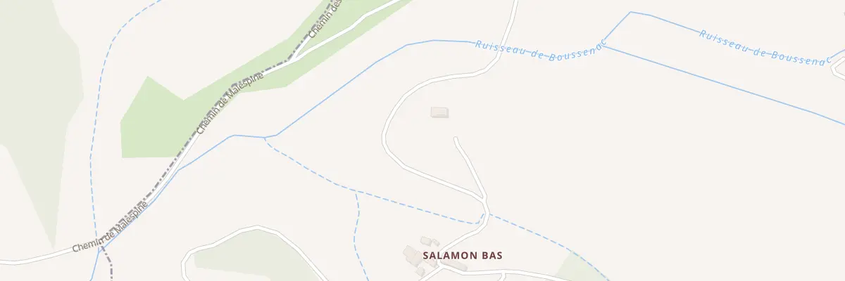 Plan du 27 Salamou le Vieux à Fonters-du-Razès