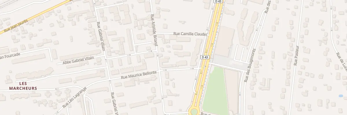 Plan du 67 Rue Aristide Briand aux Mureaux