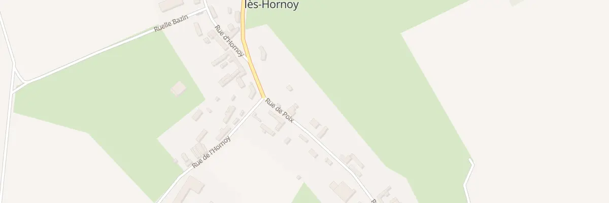 Plan du 3 Rue de Poix à Vraignes-lès-Hornoy