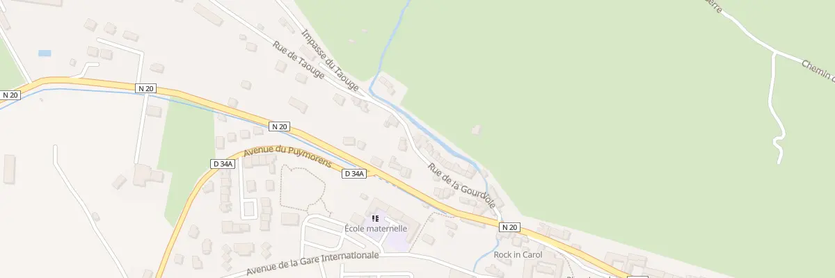 Plan du 30 Rue de la Gourdiole à Enveitg