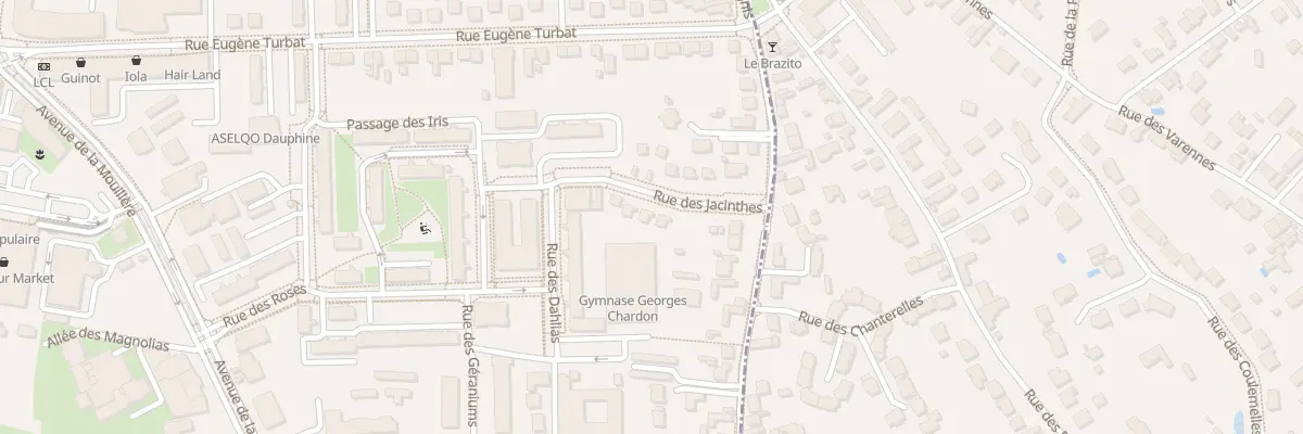 Plan du 13 Rue des Jacinthes à Orléans