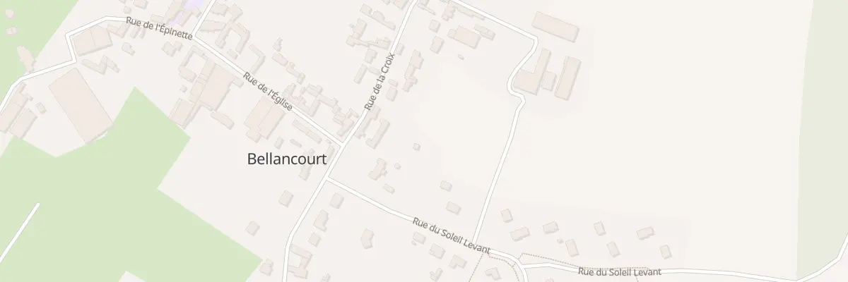 Plan du 1 Rue de la Croix à Bellancourt