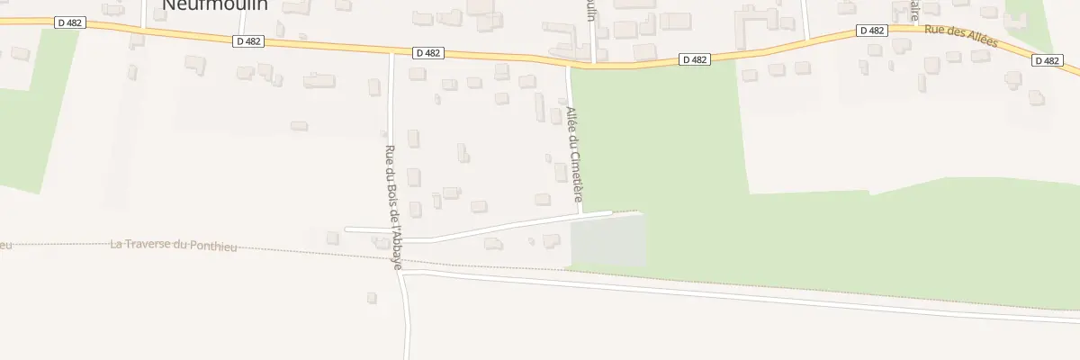Plan du 124 Che Vaugreux à Neufmoulin