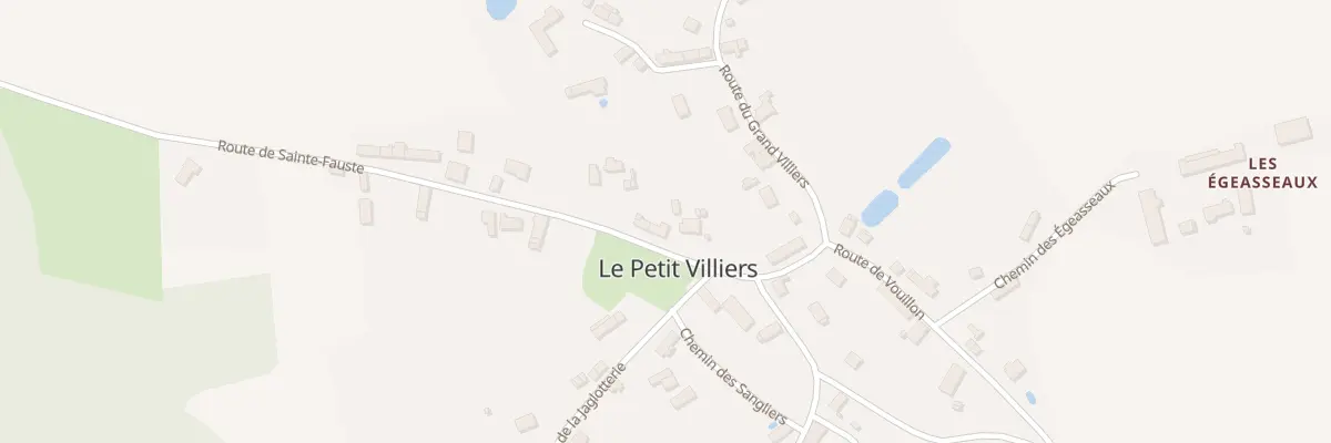 Plan du 6 Rte de Sainte Fauste à Brives