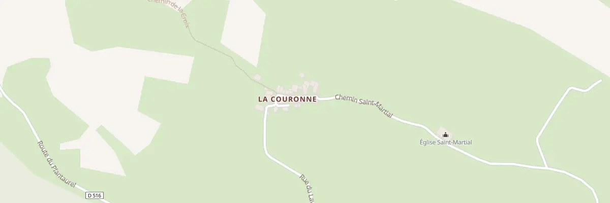 Plan du 31 La Couronne à Lesparrou