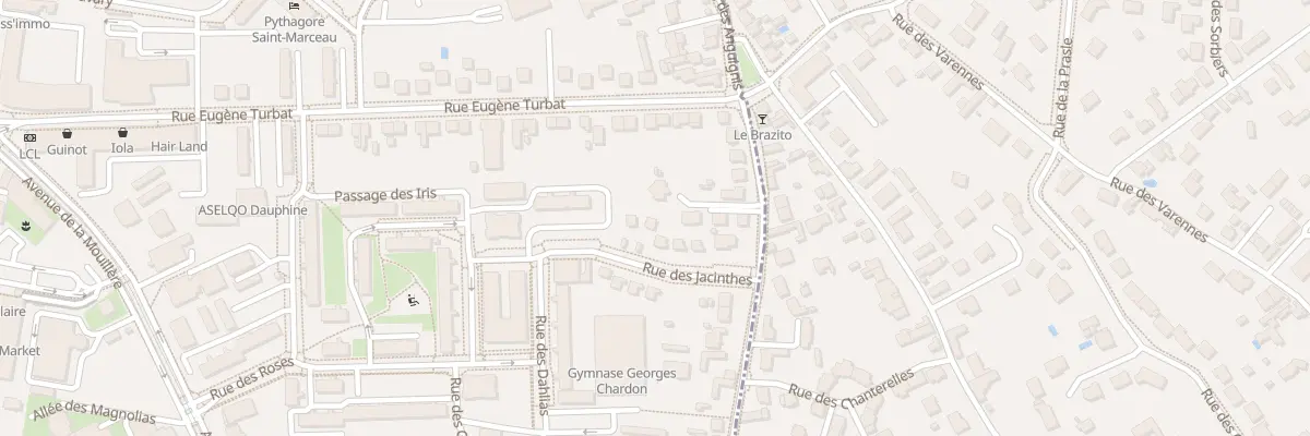 Plan du 12 Rue des Jacinthes à Orléans