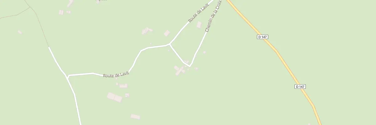 Plan du 5133 Mas de Lavit à Saujac