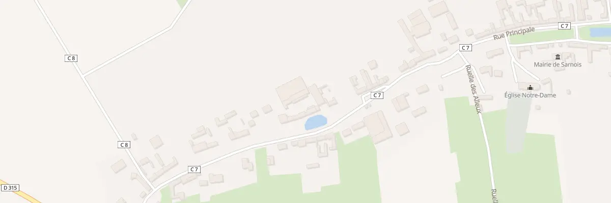 Plan du 23 Rue Principale à Sarnois