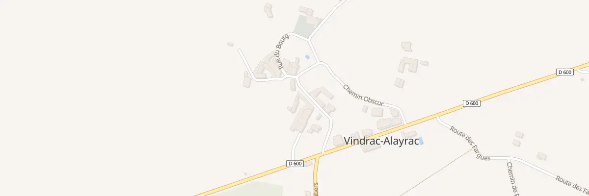 Plan du 141 Rue du Bourg à Vindrac-Alayrac